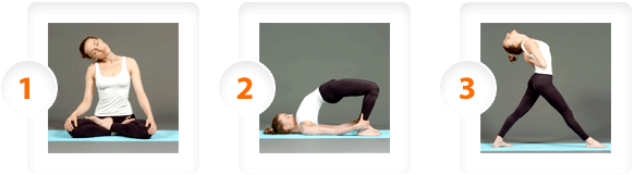 Example Yoga sequences